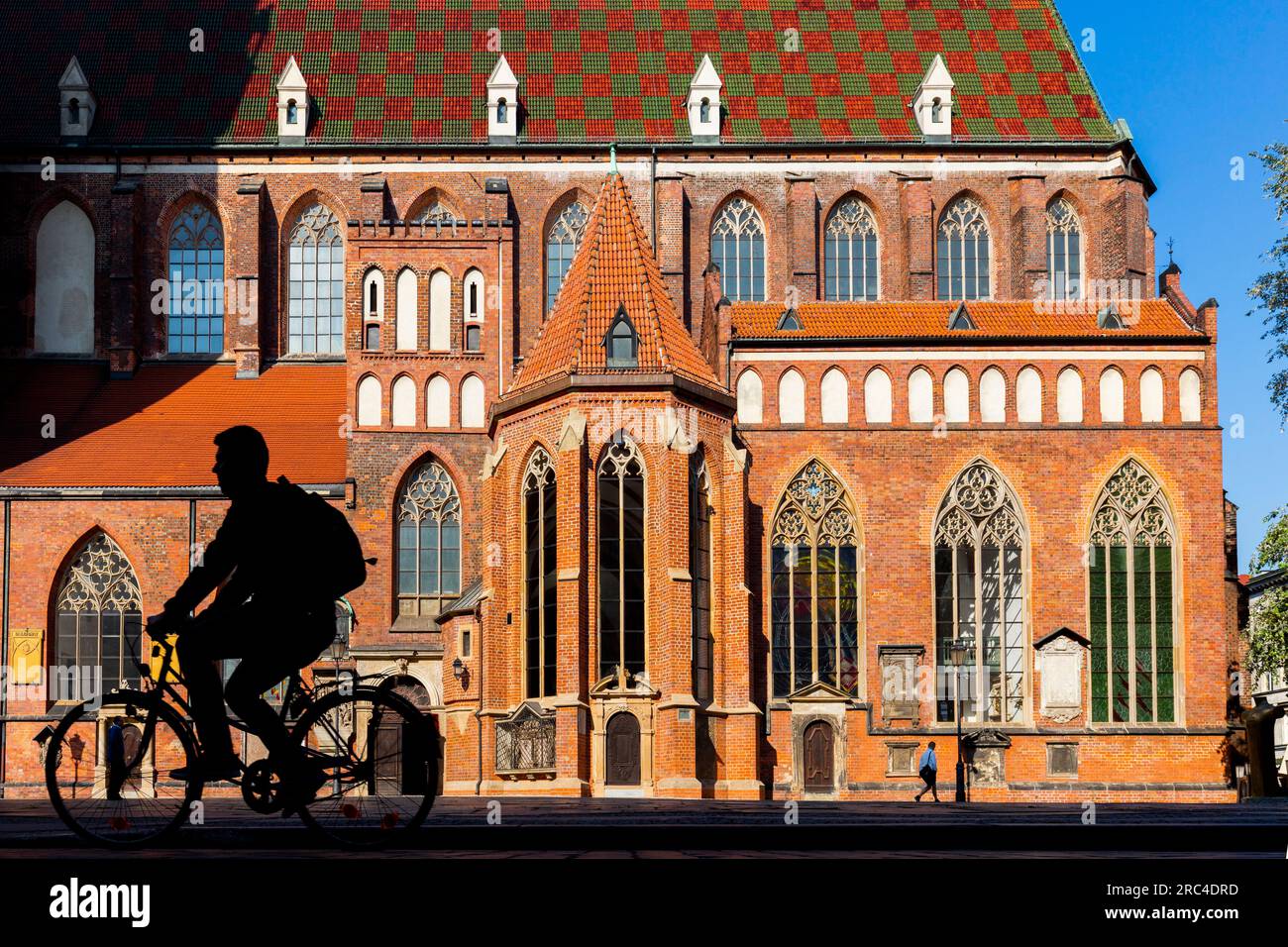 Breslavia, Polonia, Chiesa di San Elizabeth Foto Stock