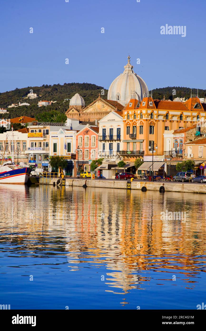 Mytilini, Lesbo, Grecia Foto Stock