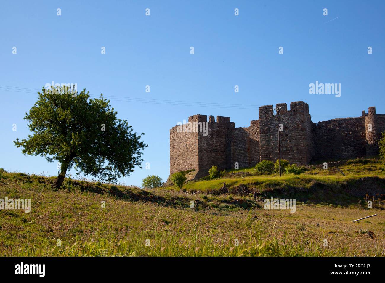 Molivos, Lesvos, Grecia Foto Stock