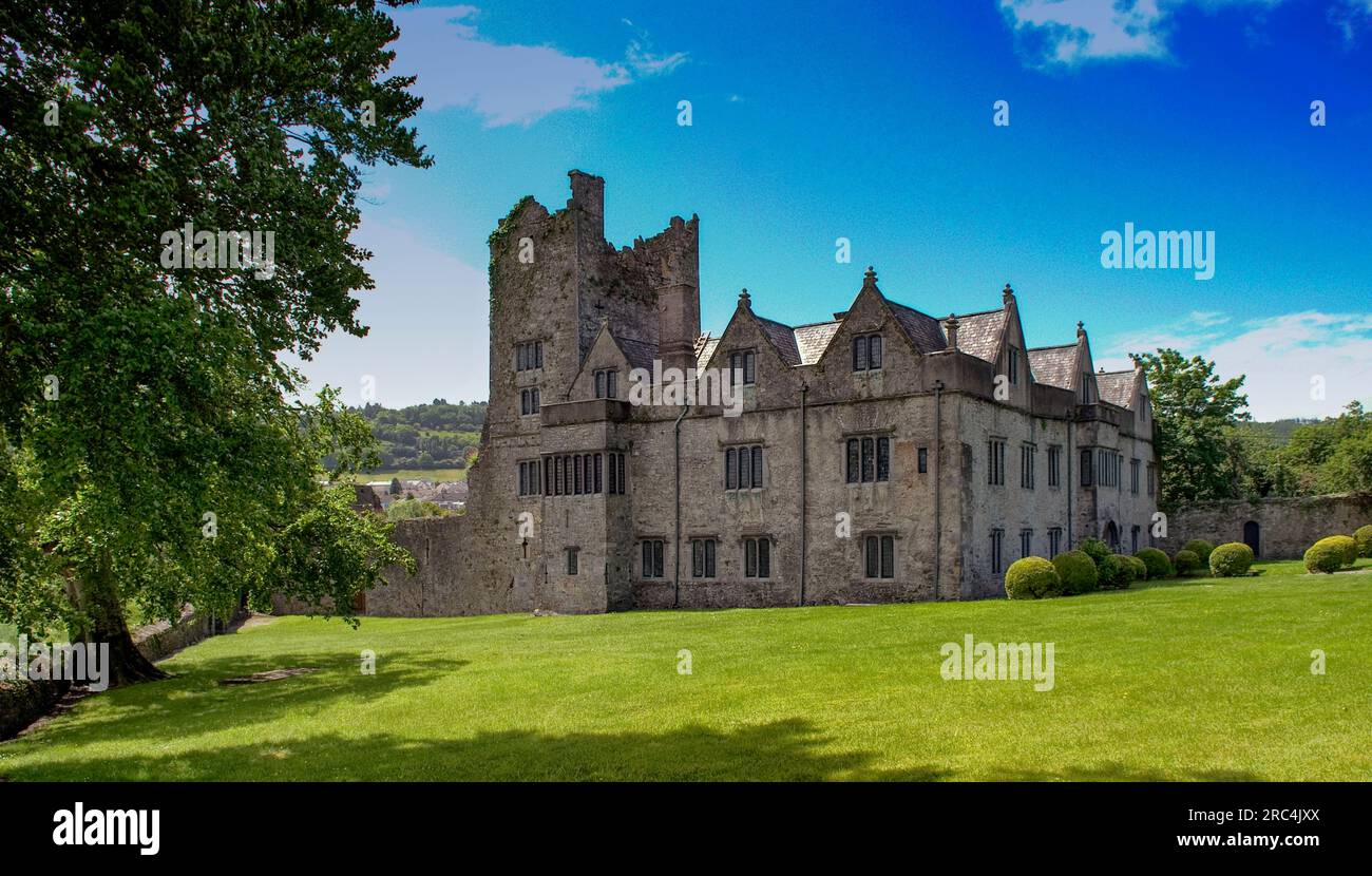 Ormonde House, Carrick-on-Suir; County Tipperary, Irlanda Foto Stock