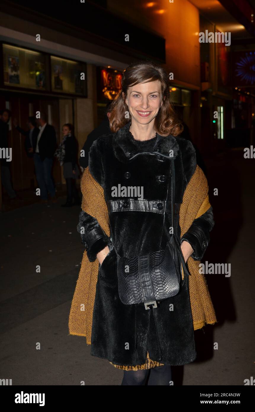 Avant-première au Grand rex : Qu'est-ce qu'on a tous fait au Bon Dieu - Parigi Francia, 10 avril 2014. Foto Stock