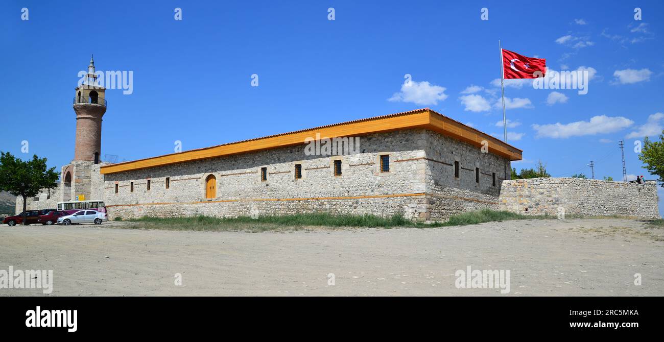 Castello di Zile a Tokat, Turchia. Foto Stock