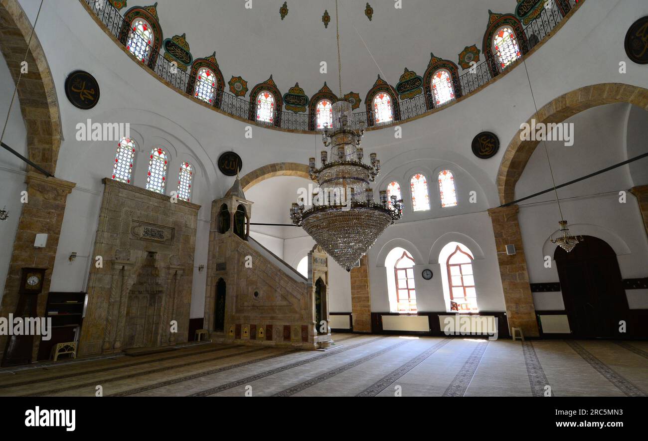 Situata a Zile, in Turchia, la grande Moschea è stata costruita nel XIII secolo. Foto Stock