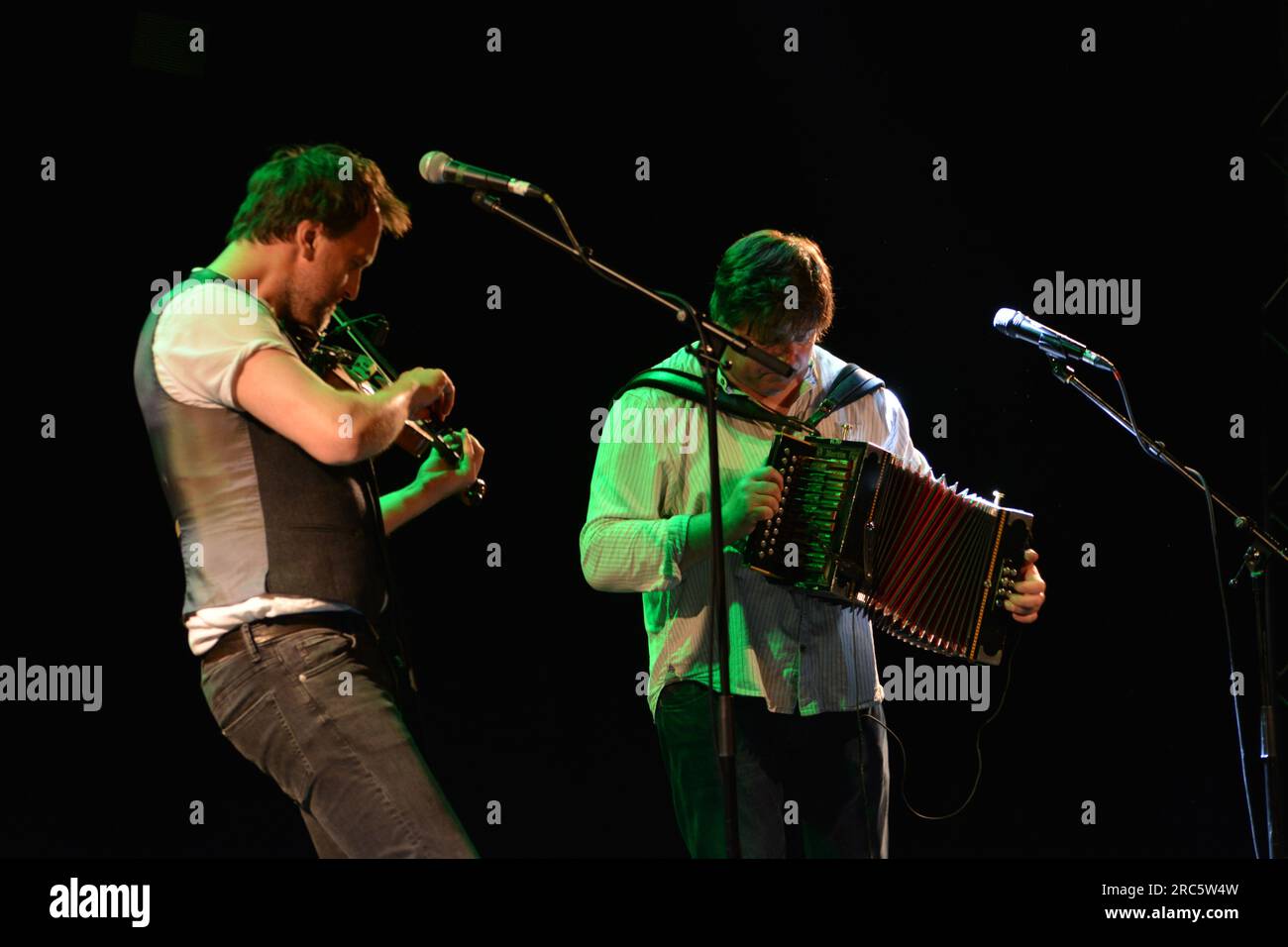 Jon Boden e John Spiers in esibizione a Komedia, Bath, Inghilterra. Giugno 27 2023 Foto Stock