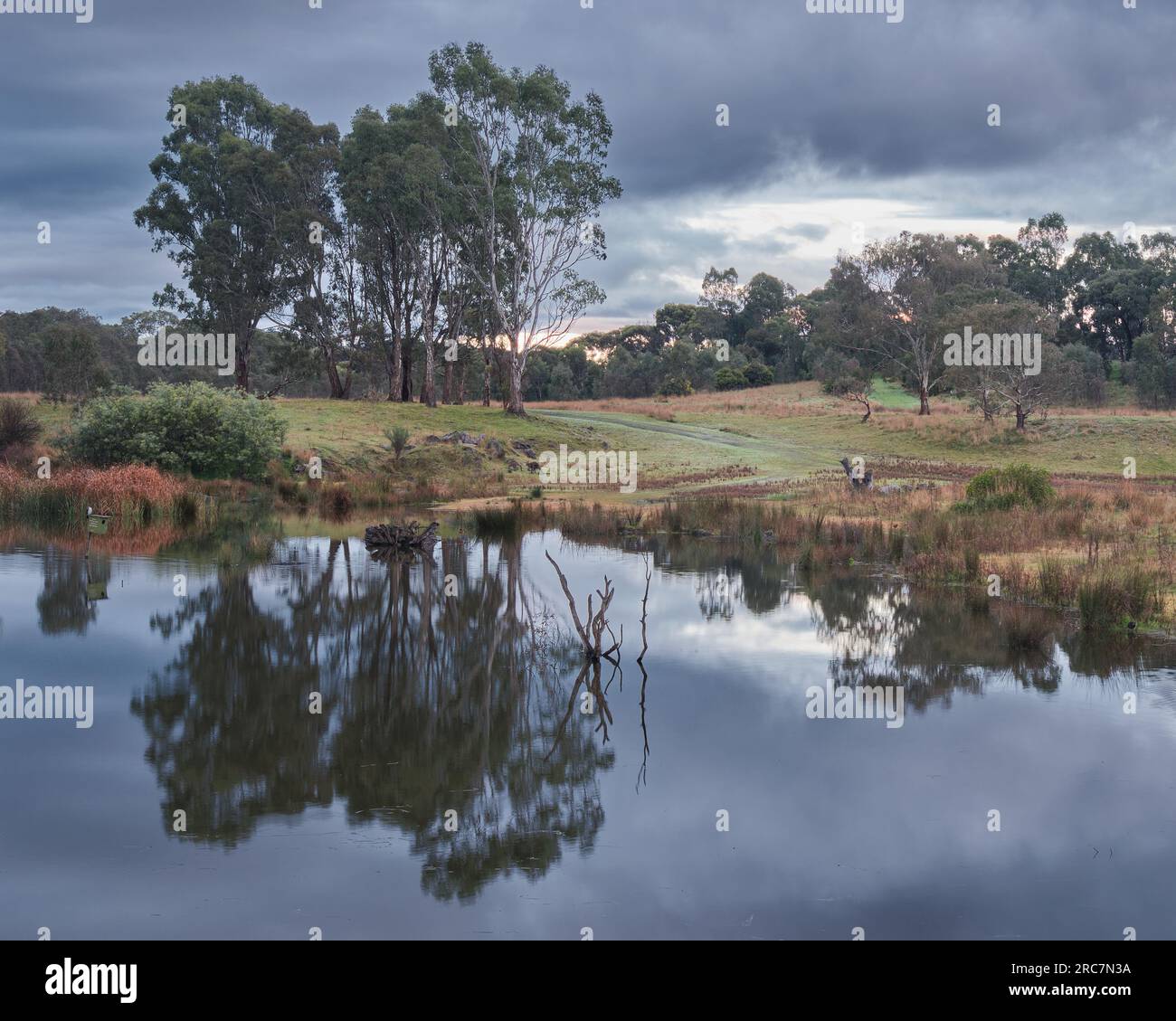 A Morning Reflection Foto Stock