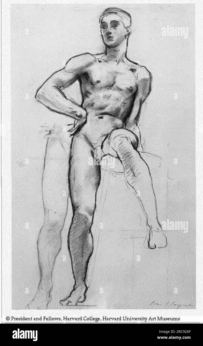 Disegno 2 1909 di John Singer Sargent Foto Stock