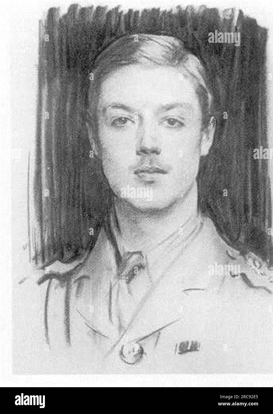Ritratto di Albert Spencer, VII conte Spencer 1915 di John Singer Sargent Foto Stock
