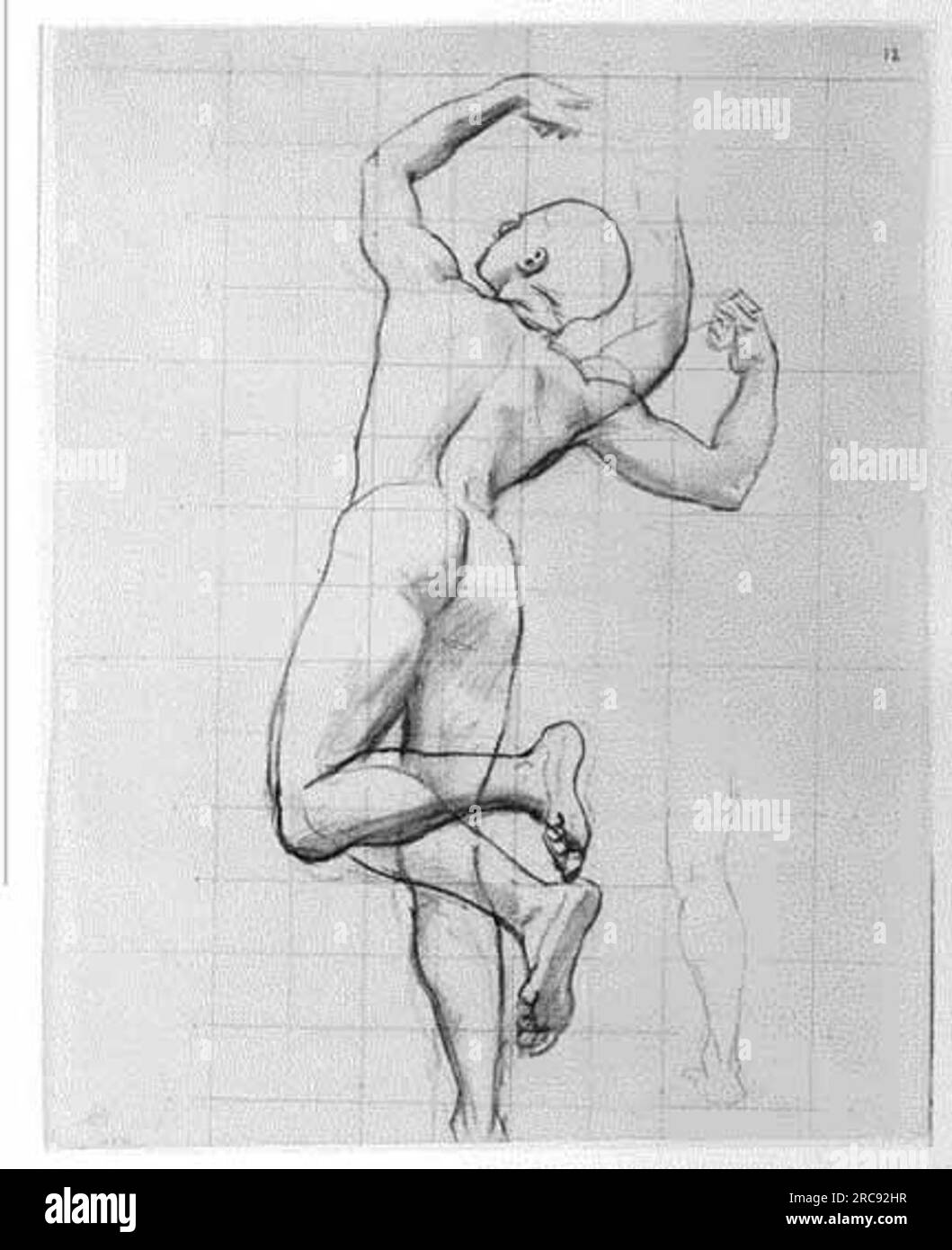 Disegno 6 1924 di John Singer Sargent Foto Stock