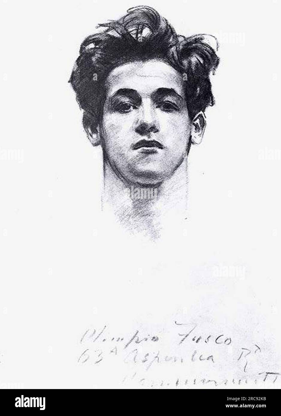 Olimpio Fusco di John Singer Sargent Foto Stock