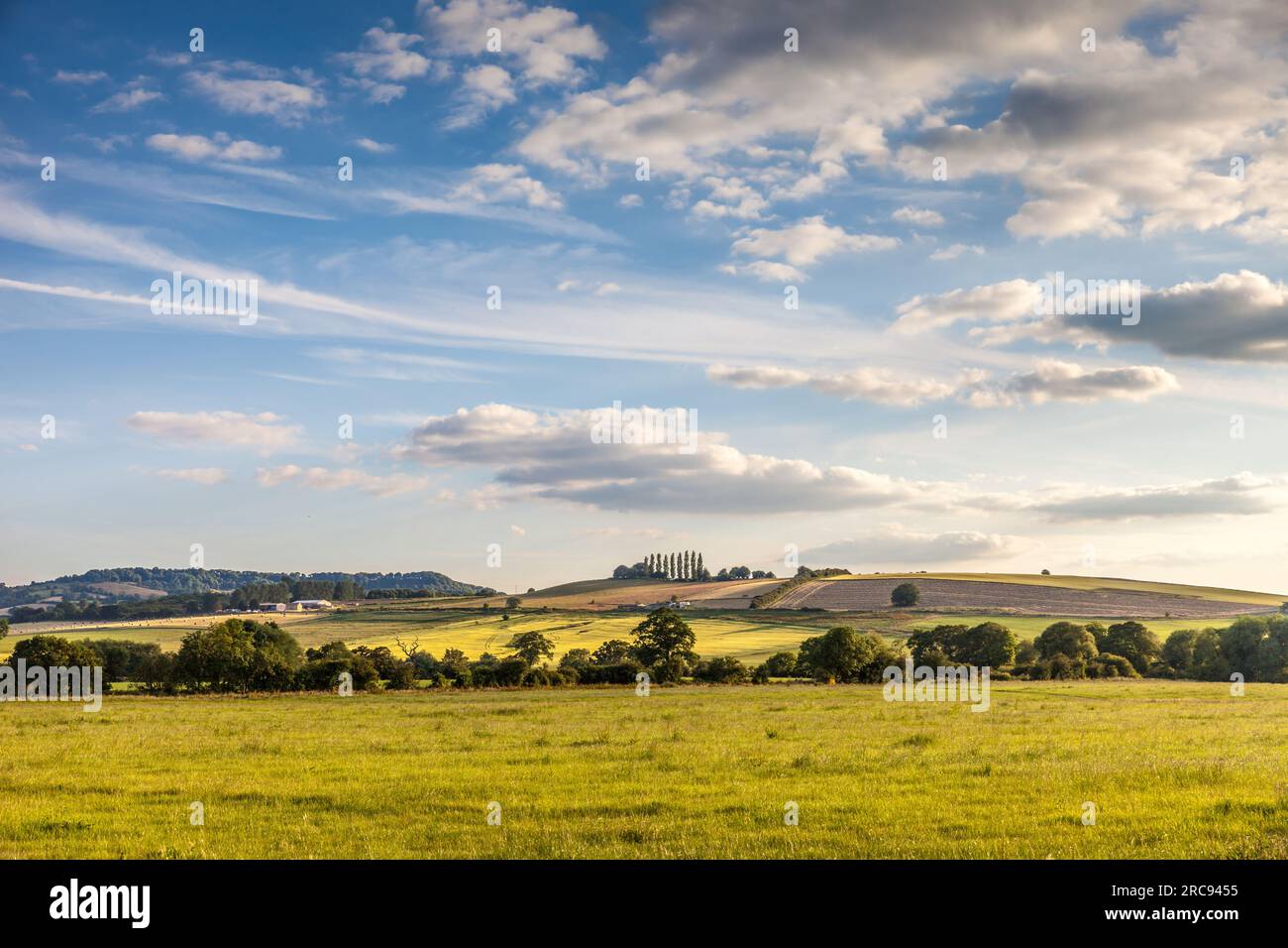 Geografia/viaggi, Gran Bretagna, Gloucestershire, Broadway, paesaggio vicino Broadway, COTSWOLDS, DIRITTO AGGIUNTIVO-AUTORIZZAZIONE-INFO-NON-DISPONIBILE Foto Stock