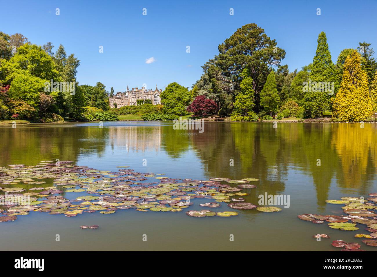 Geografia / viaggi, Gran Bretagna, East Sussex, Uckfield, Sheffield Park Garden, East Sussex, Inghilterra, ULTERIORI-DIRITTI-CLEARANCE-INFO-NOT-AVAILABLE Foto Stock