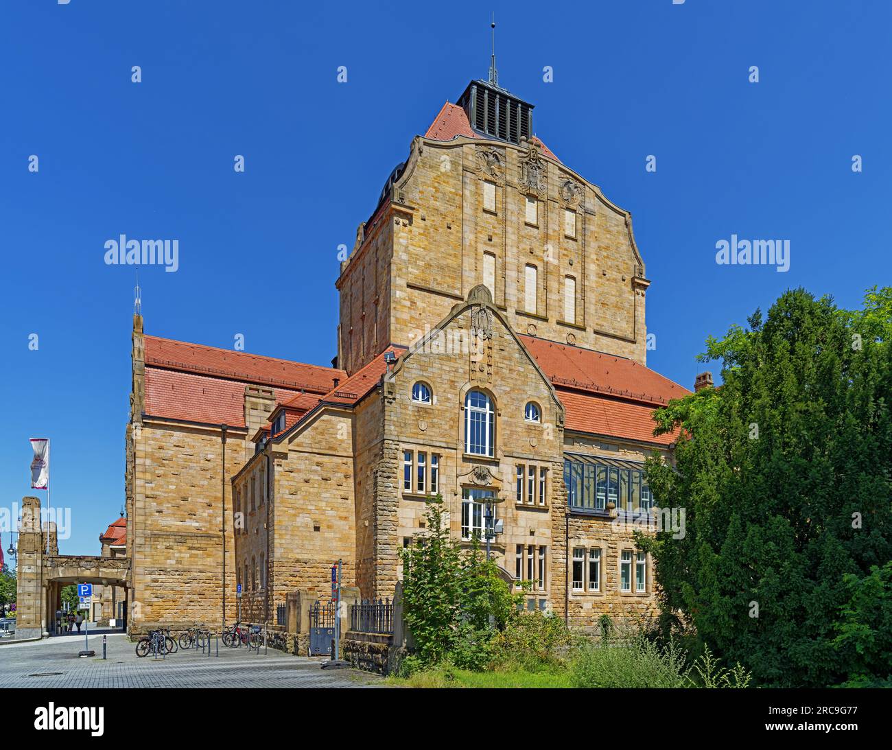 Jugendstil-Festhalle, erbaut 1905 - 1907 Foto Stock