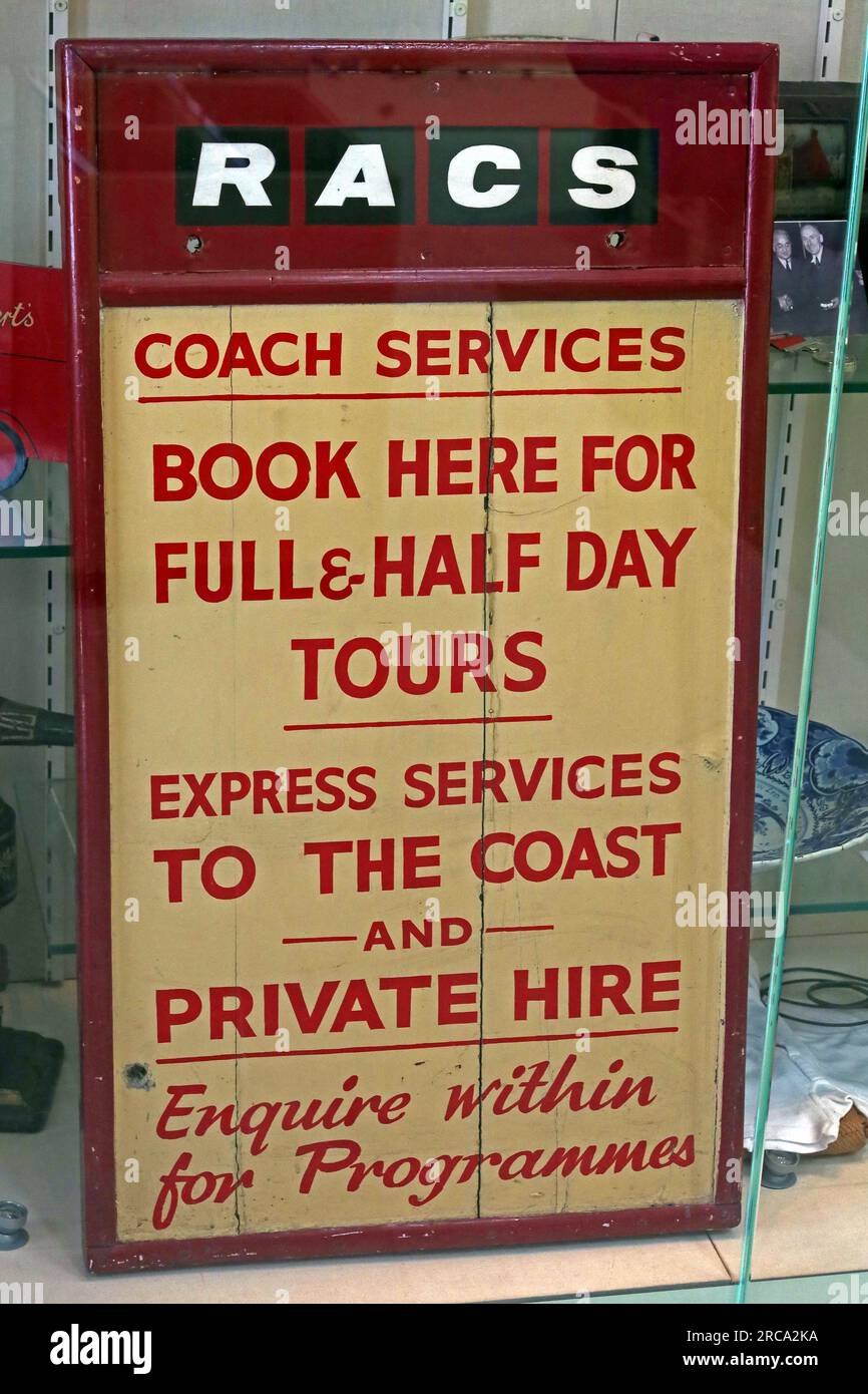 RAC Royal Arsenal società cooperativa RAC - pullman e due hotel sull'Isola di Wight Foto Stock