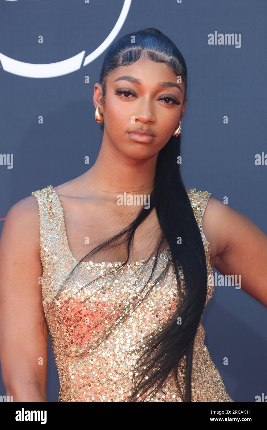 Hollywood, CALIFORNIA, 12 luglio 2023. Angel Reese agli ESPY Awards 2023 che si sono tenuti al Dolby Theatre di Hollywood, CALIFORNIA, mercoledì 12 luglio 2023. (Foto di crash/imageSPACE) Foto Stock