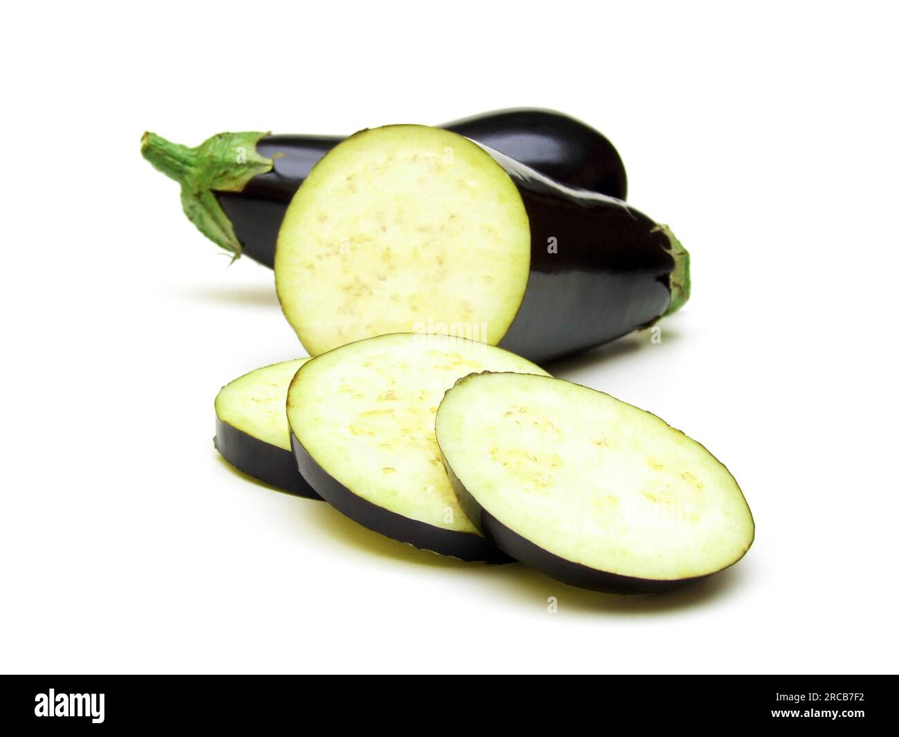 Uovo (Solanum melongena) Foto Stock