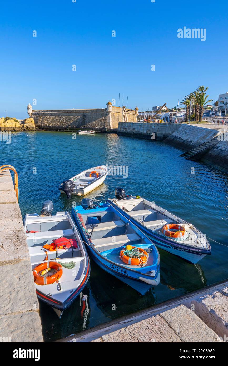 Lagos. Algarve, Portogallo Foto Stock