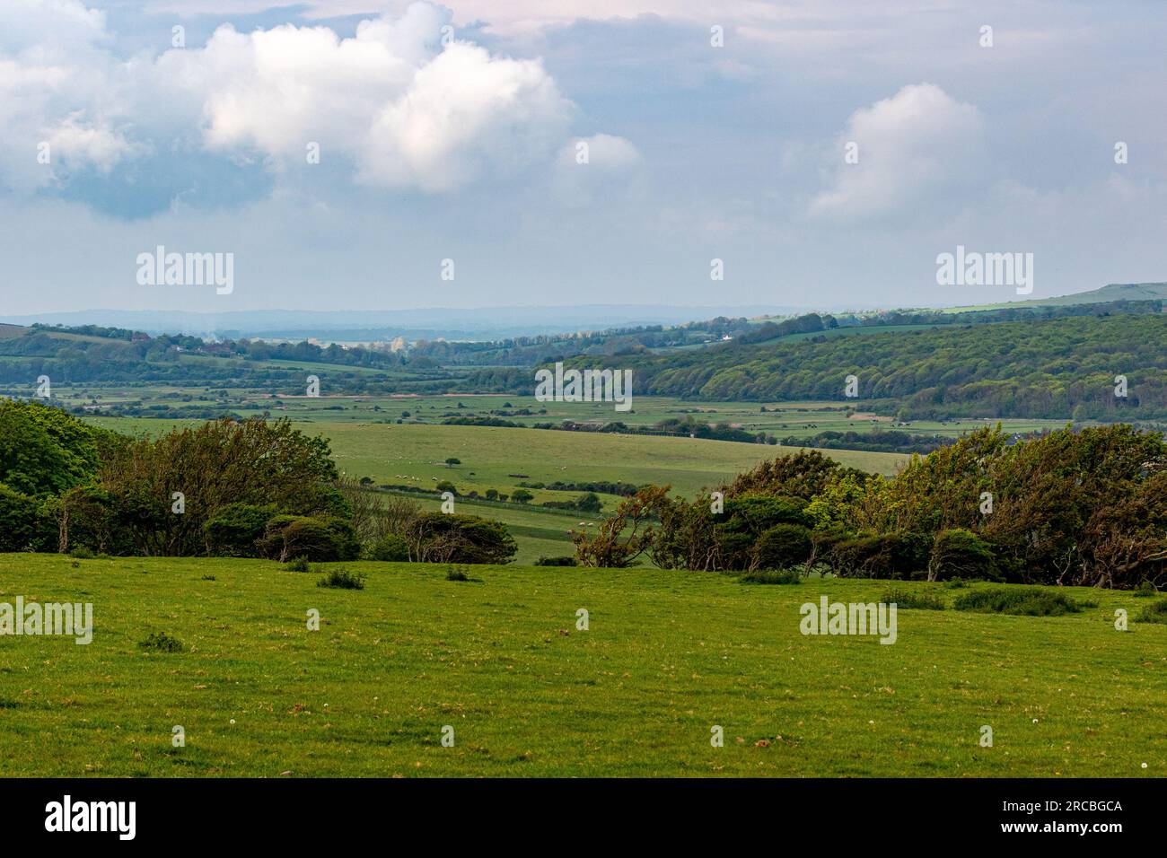 Durante il mio viaggio nei parchi nazionali, ho realizzato delle bellissime riprese panoramiche del paesaggio Foto Stock
