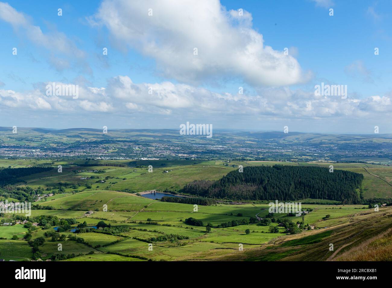 Bellissime riprese video scattate nel North Yorkshire con una fotocamera Foto Stock