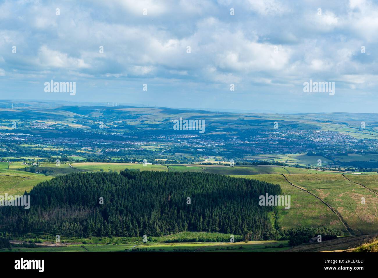 Bellissime riprese video scattate nel North Yorkshire con una fotocamera Foto Stock