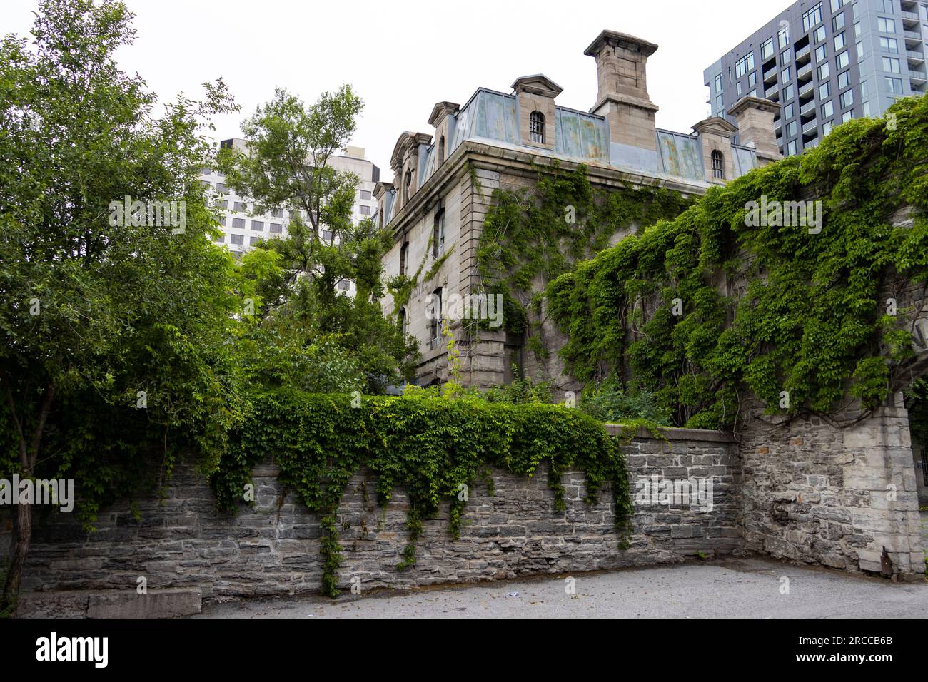 Vecchia prigione infestata a Ottawa, Ontario Foto Stock