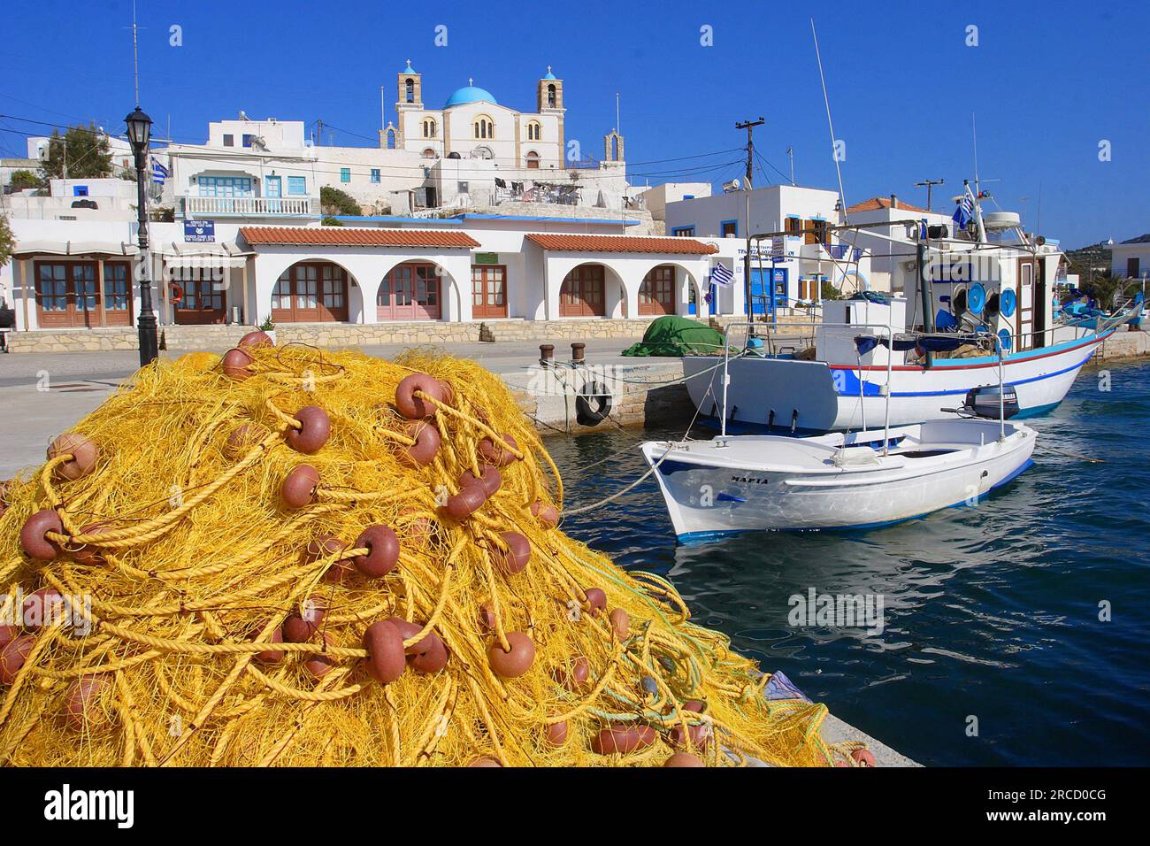 Leipsoi, o isola di Lipsi, Isole del Dodecaneso, Isole Egeo, Grecia Foto Stock