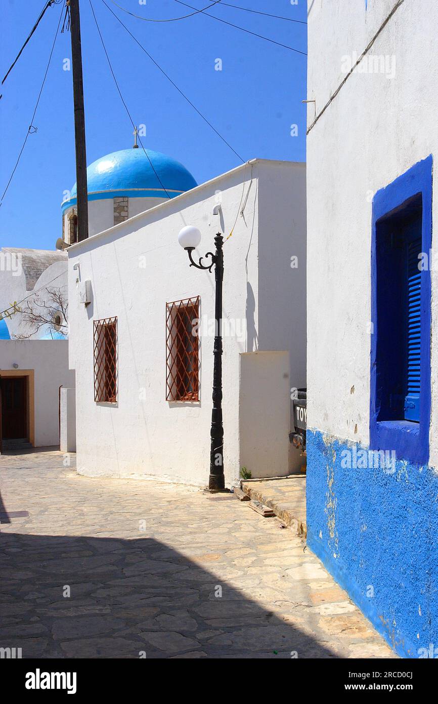 Leipsoi, o isola di Lipsi, Isole del Dodecaneso, Isole Egeo, Grecia Foto Stock