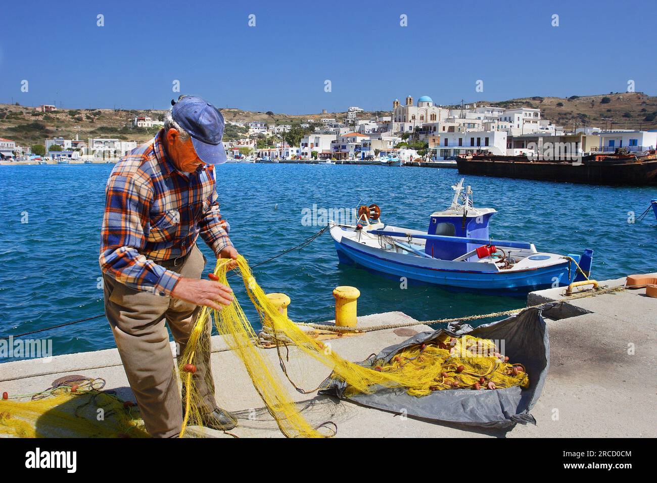 Leipsoi, o isola di Lipsi, Isole del Dodecaneso, Isole Egeo, Grecia Foto Stock