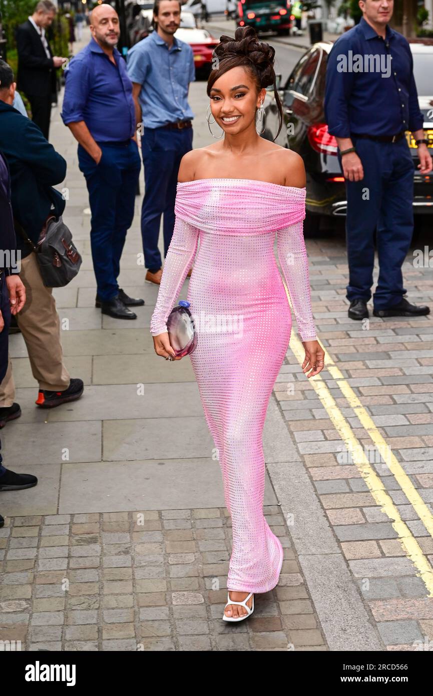 LONDRA, INGHILTERRA - 13 LUGLIO: Leigh Anne Pinnock partecipa al Vogue x Self-portrait Summer Party britannico al Chiltern Firehouse il 13 luglio 2023 a Londra, in Inghilterra. Credito: Vedere li/Picture Capital/Alamy Live News Foto Stock