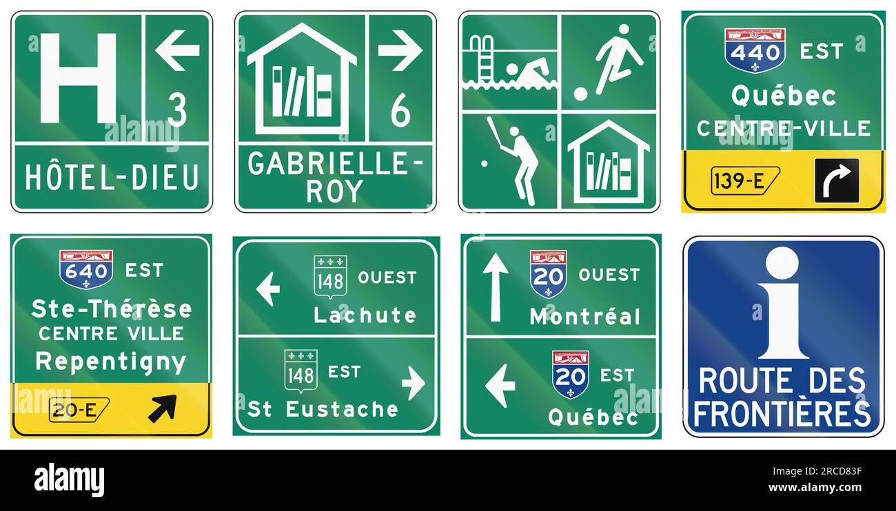 Ospedale in Canada. Foto Stock