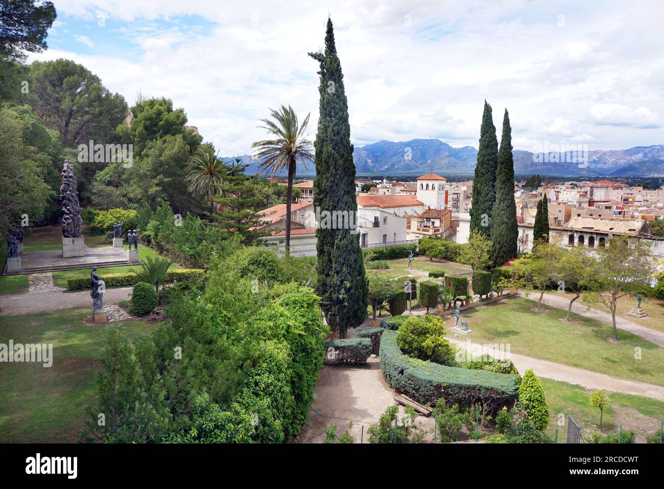 Tortosa.capital Baix Ebre.Catalonia Spagna. Foto Stock