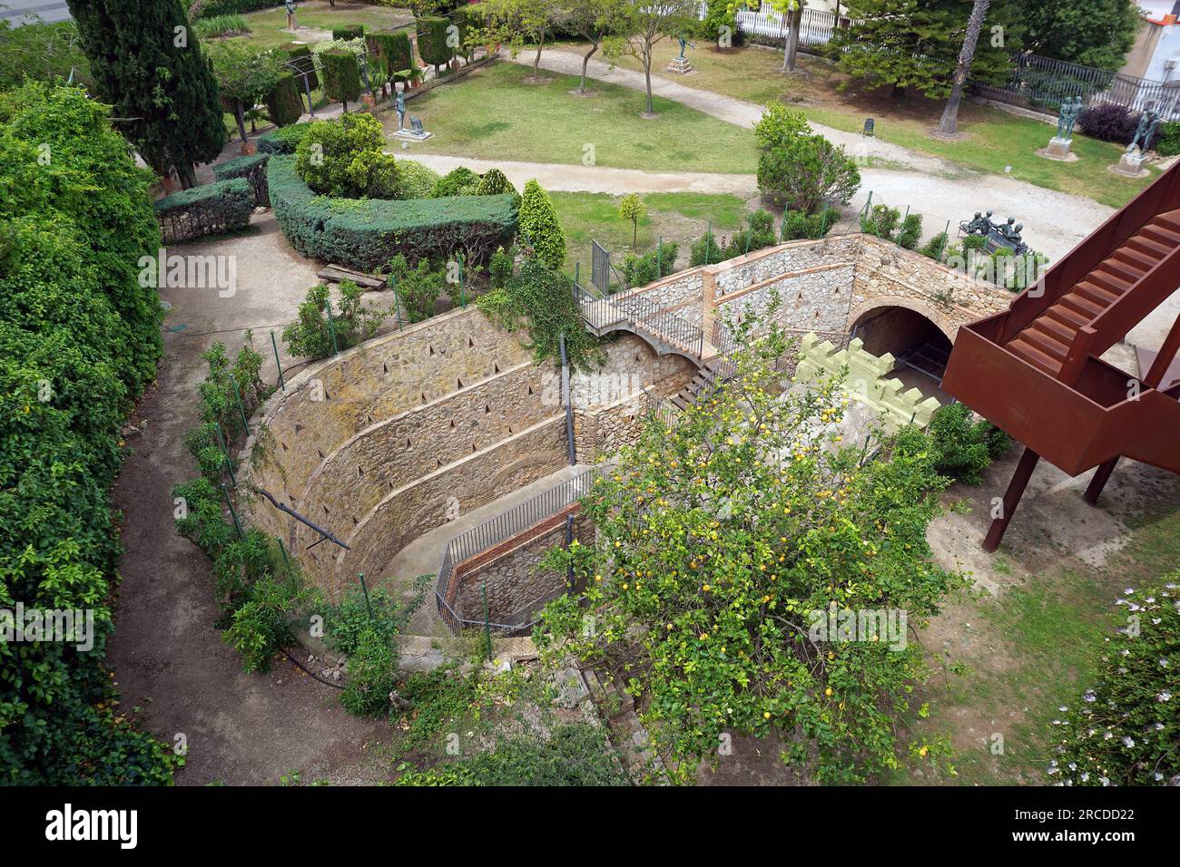 Tortosa.capital Baix Ebre.Catalonia Spagna. Foto Stock