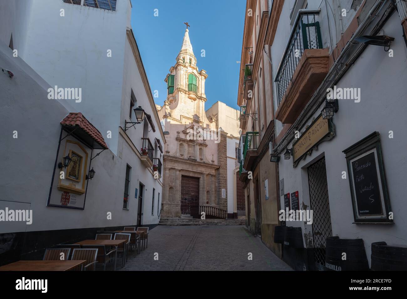 Chiesa di Santa Maria - Cadice, Andalusia, Spagna Foto Stock