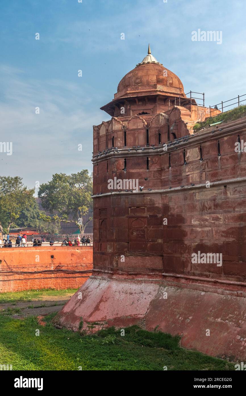 Red Fort Complex a nuova Delhi, India. Foto Stock