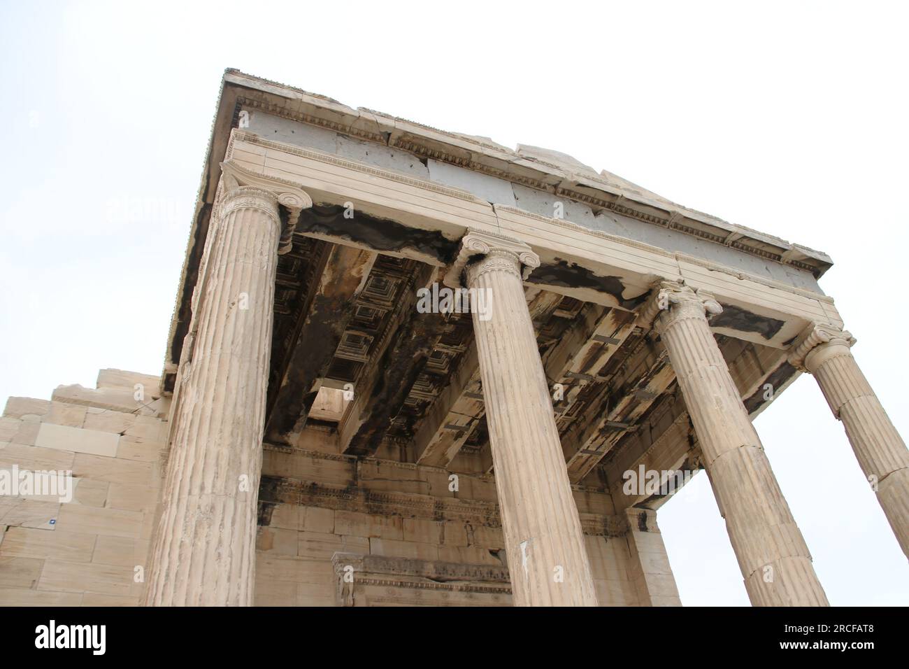 Vista dall'Acropoli, Grecia Foto Stock