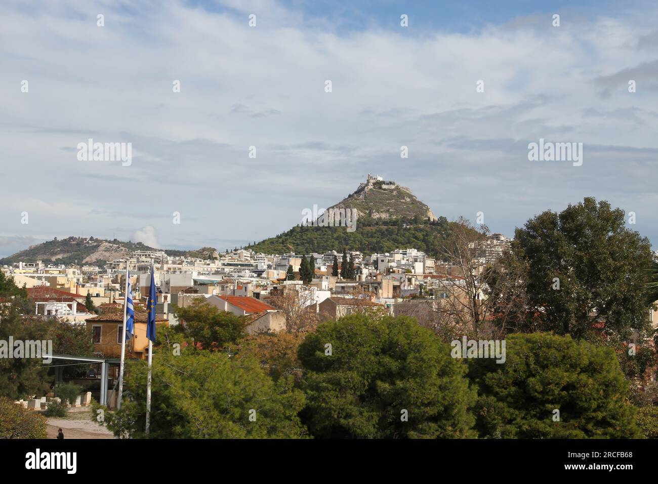 Acropoli di Atene, Grecia Foto Stock