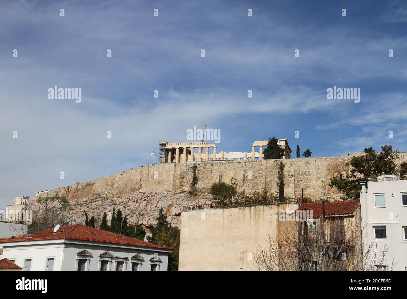 Acropoli di Atene, Grecia Foto Stock