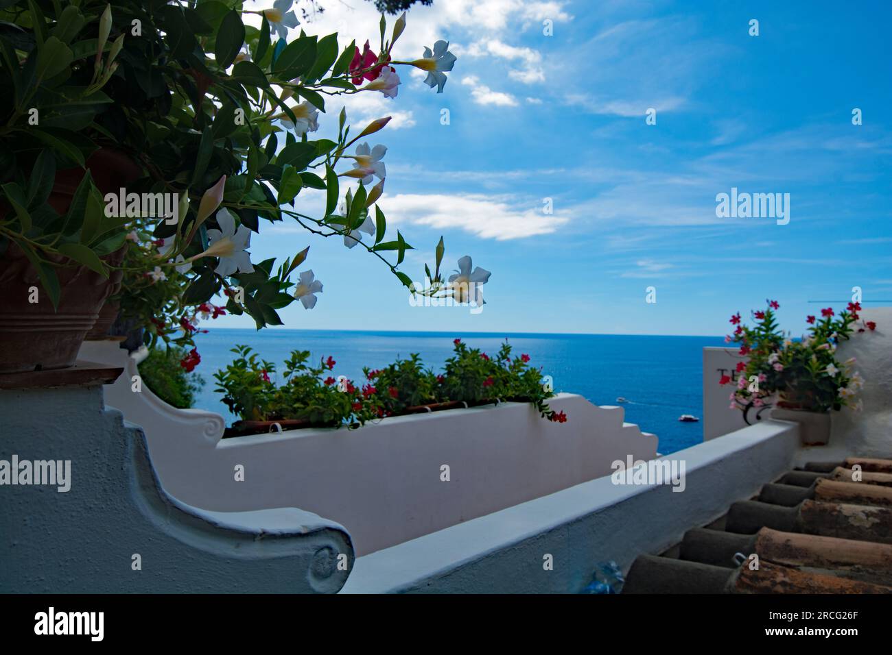 Crociera Azamara ITALIA Positano Foto Stock