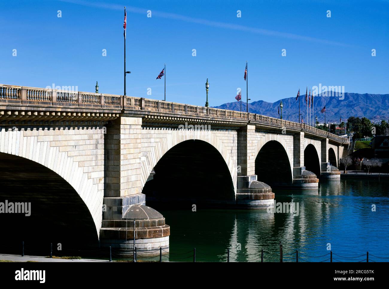 London Bridge, Lake Havasu, Arizona, Stati Uniti d'America Foto Stock