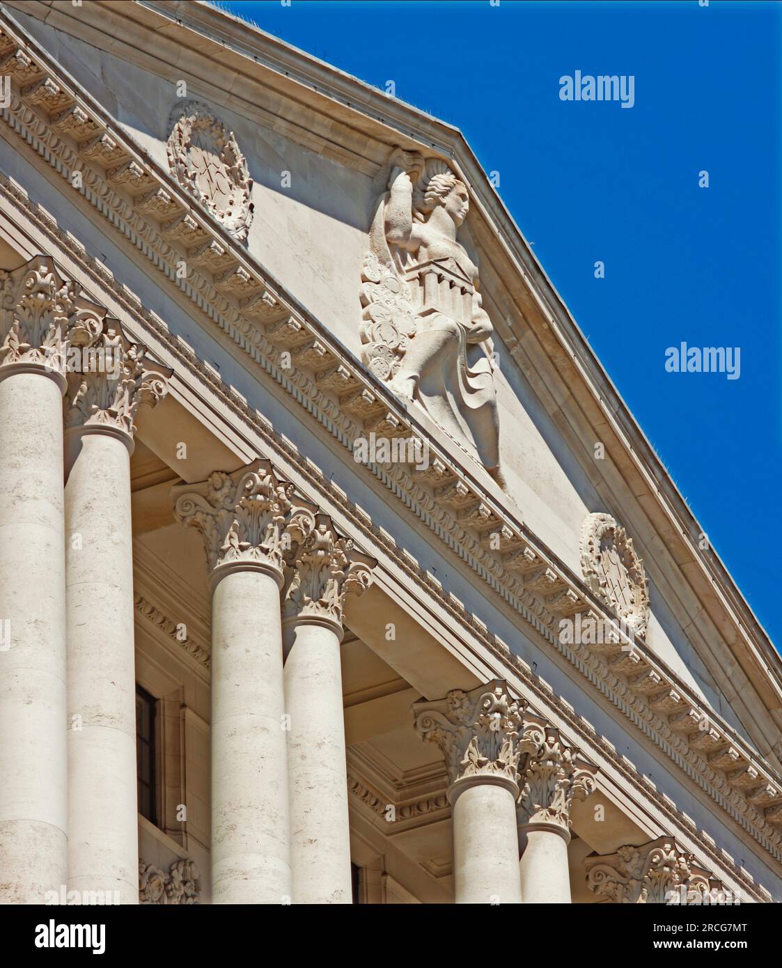 Banca d'Inghilterra, Londra, Inghilterra, Regno Unito Foto Stock