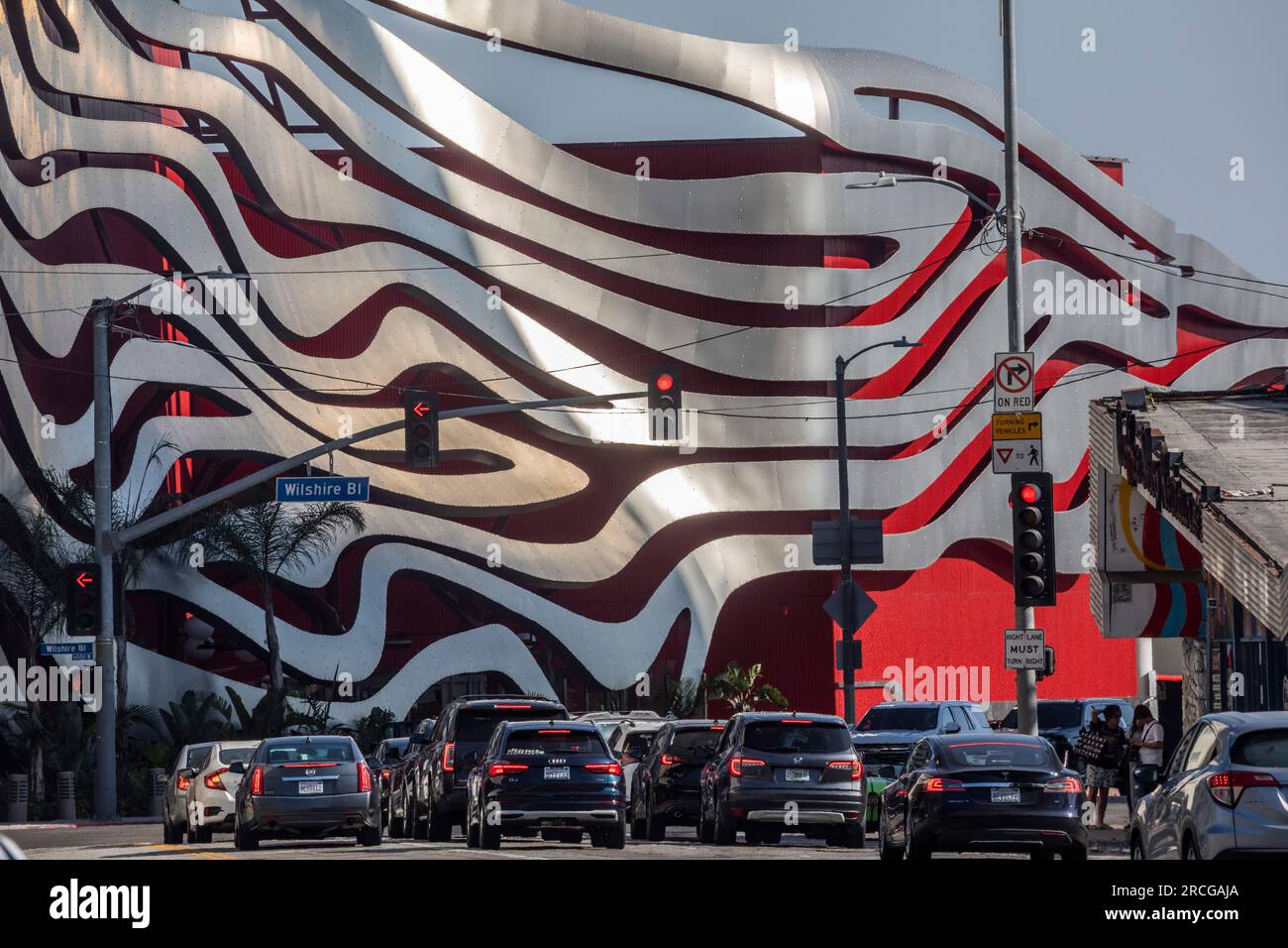 Petersen Auto Museum, Los Angeles, California, Stati Uniti d'America Foto Stock