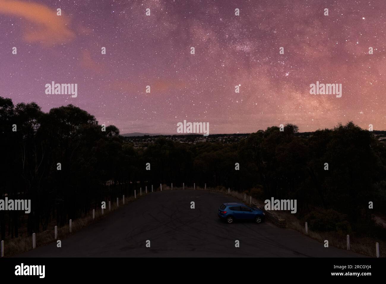 La notte più bella di stasera. Foto Stock
