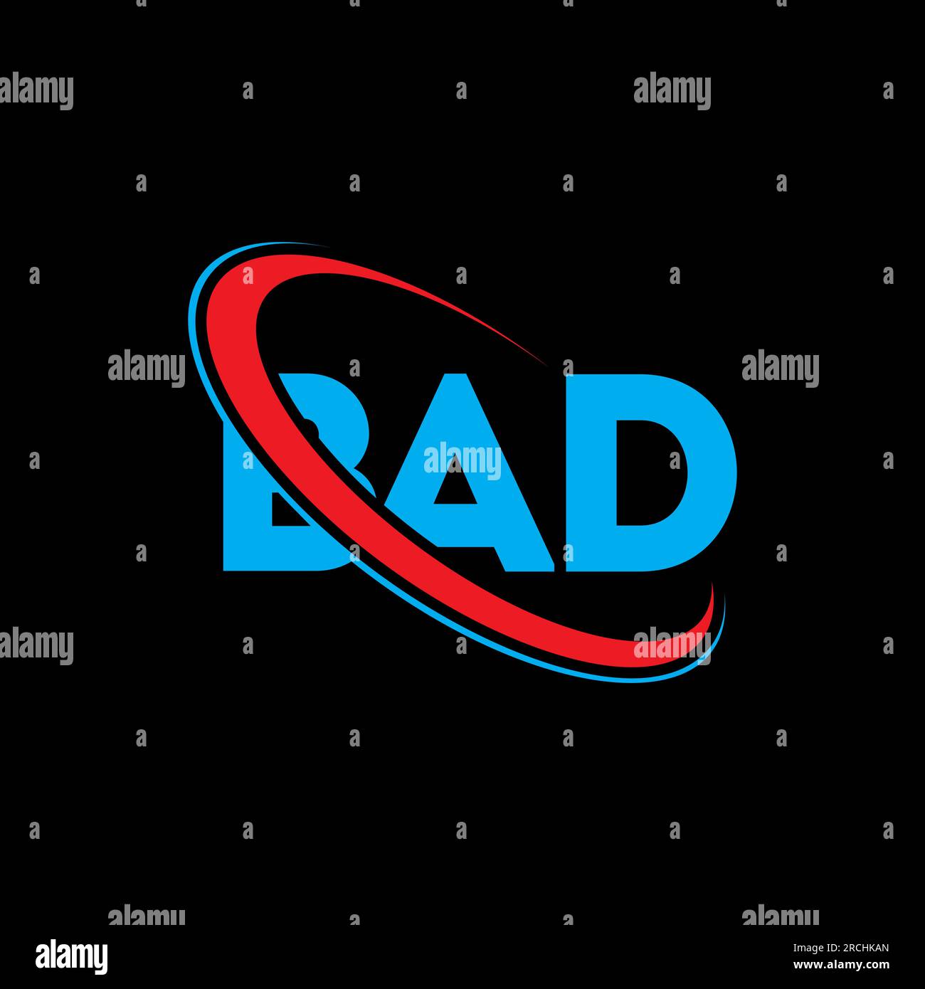 CATTIVO logo. Lettera SBAGLIATA. Logo con lettera ERRATA. Iniziali logo ERRATO associato a un logo con cerchio e monogramma maiuscolo. CATTIVA tipografia per tecnologia, affari Illustrazione Vettoriale