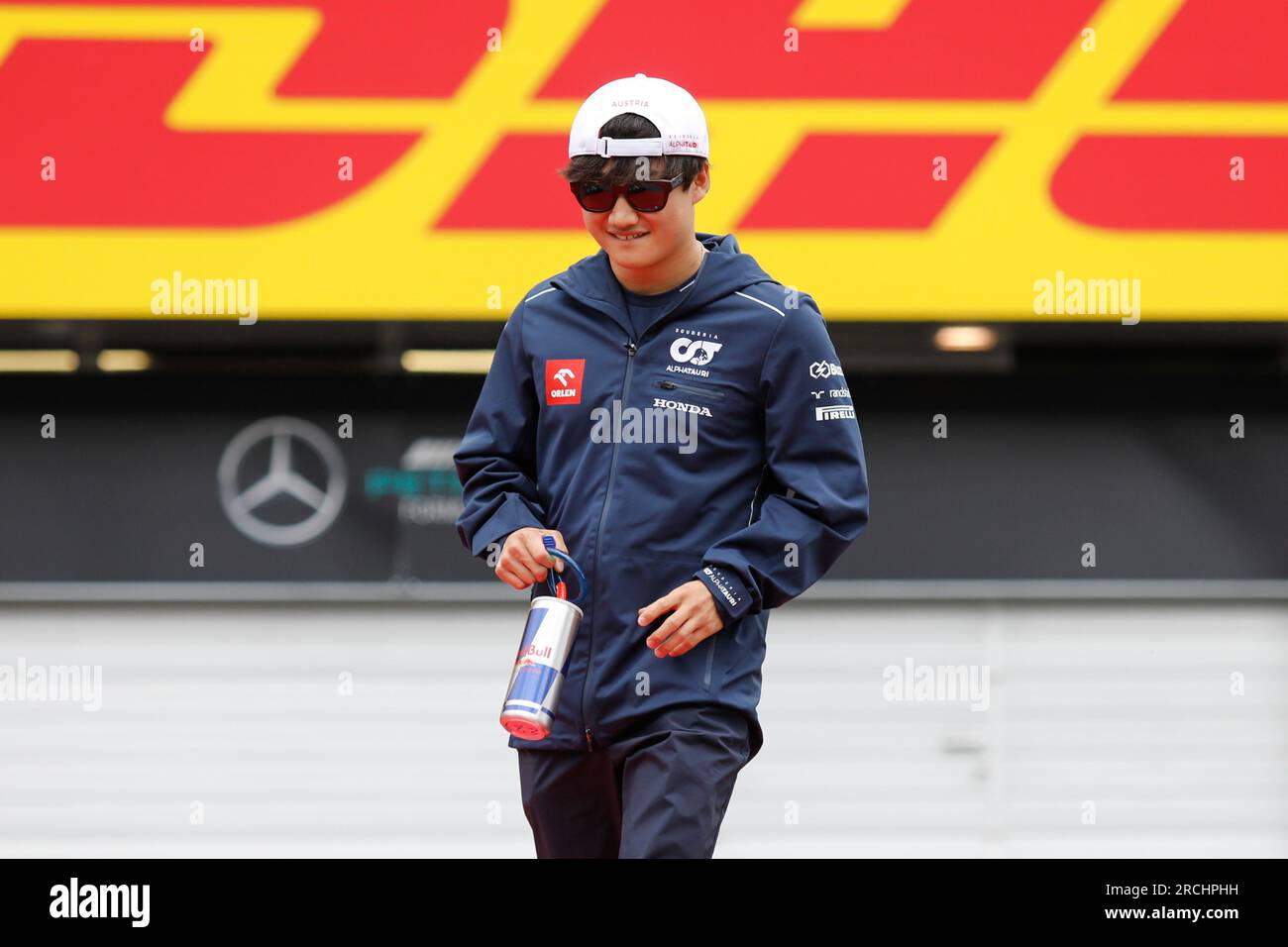Spielberg, Austria. 2 luglio 2023. Formula 1 Rolex Gran Premio d'Austria al Red Bull Ring, Austria. Nella foto: Yuki Tsunoda (JPN) di Scuderia AlphaTauri © Piotr Zajac/Alamy Live News Foto Stock
