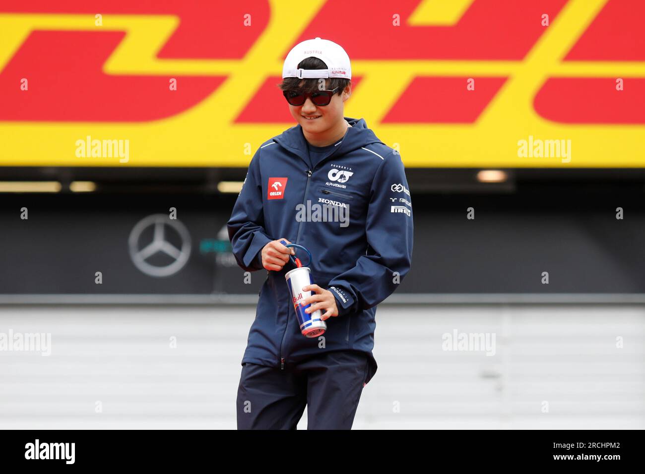 Spielberg, Austria. 2 luglio 2023. Formula 1 Rolex Gran Premio d'Austria al Red Bull Ring, Austria. Nella foto: Yuki Tsunoda (JPN) di Scuderia AlphaTauri © Piotr Zajac/Alamy Live News Foto Stock