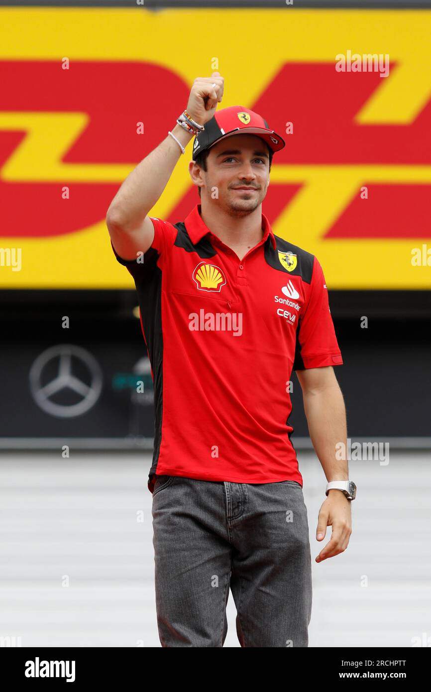 Spielberg, Austria. 2 luglio 2023. Formula 1 Rolex Gran Premio d'Austria al Red Bull Ring, Austria. Nella foto: Charles Leclerc (MON) della Scuderia Ferrari © Piotr Zajac/Alamy Live News Foto Stock
