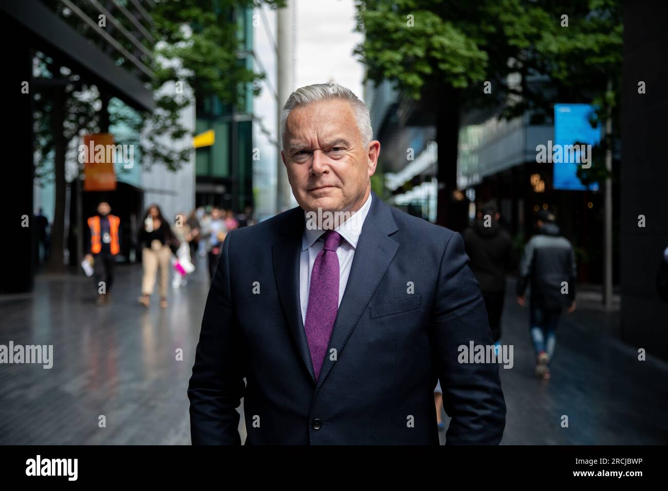 Headshots dell'emittente Huw Edwards nel giugno 2023 Foto Stock