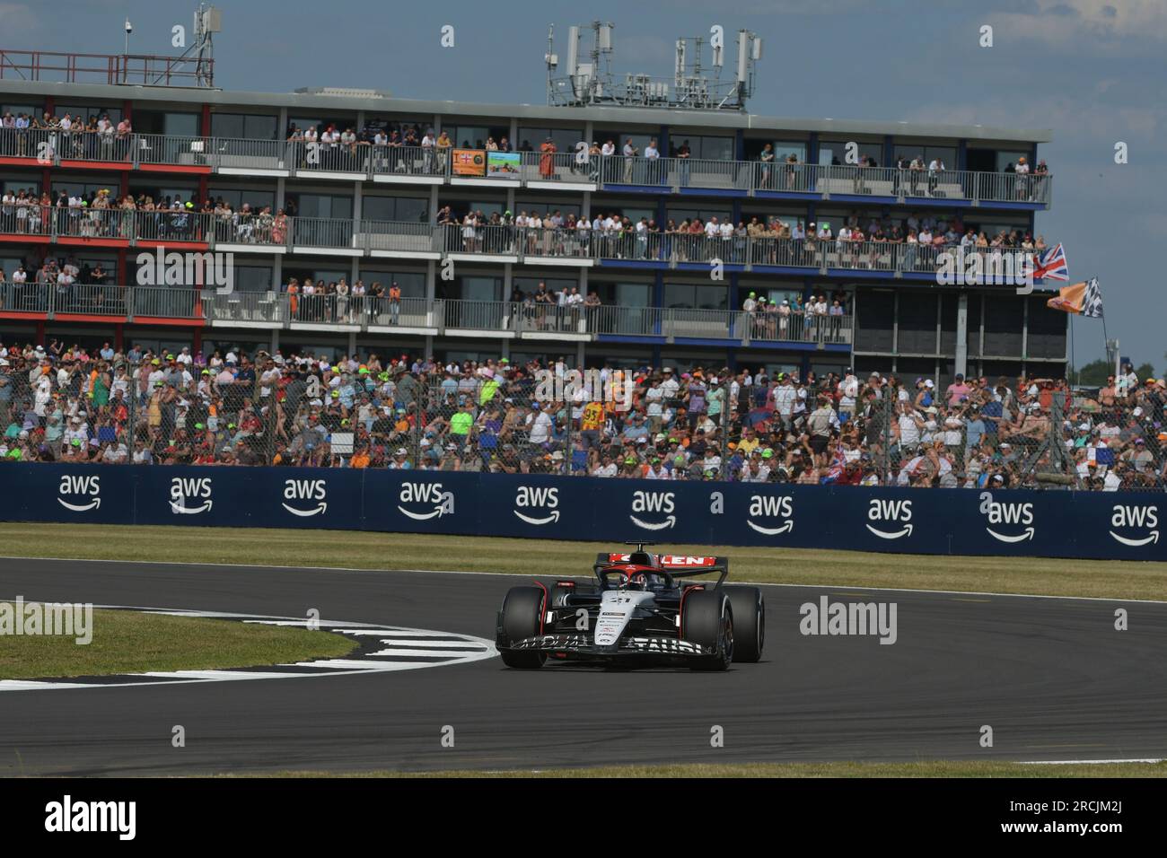 Nyck de Vries 2023 Aramco Gran Premio di Gran Bretagna Foto Stock