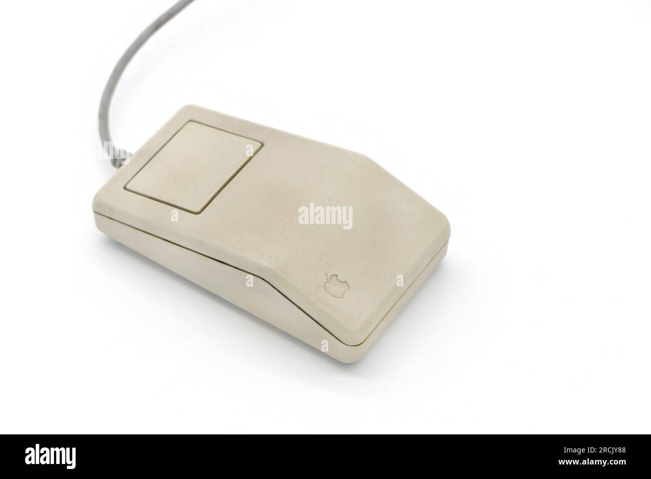 Mouse Mac Apple Macintosh vintage beige Foto Stock