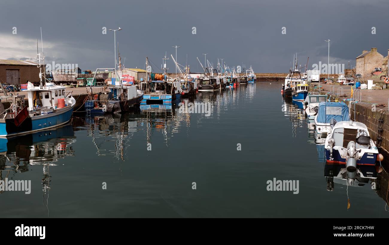 Porto Burghead Foto Stock