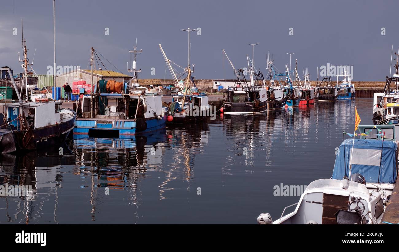 Porto Burghead Foto Stock